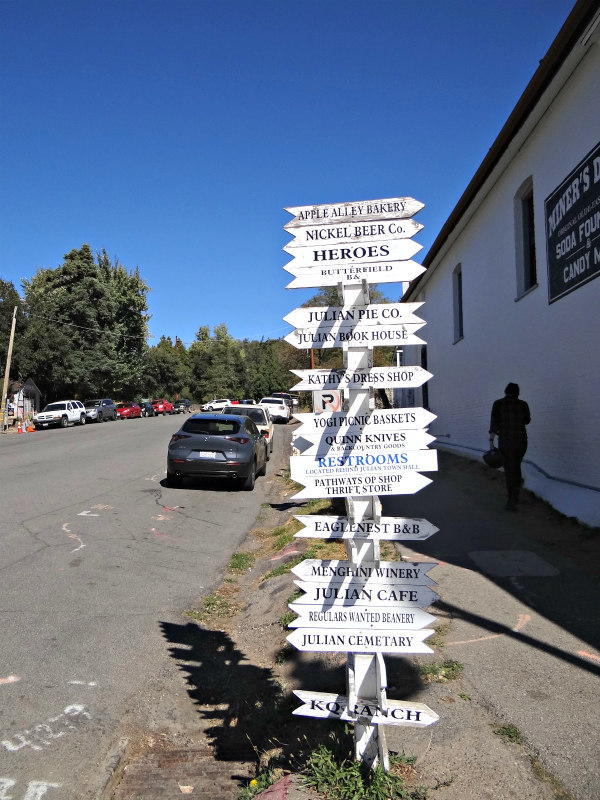 Our Annual Visit to Julian CA October 30, 2020